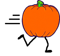 Running Pumpkin